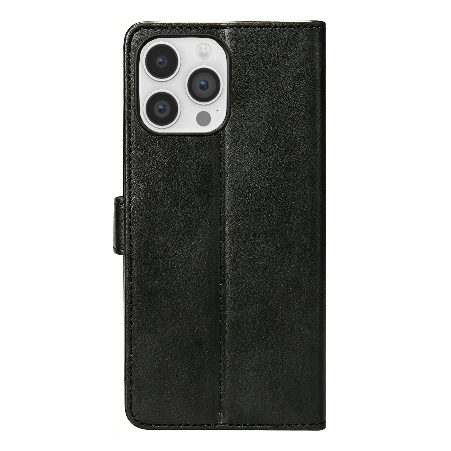 Rixus Bookcase For Apple iPhone 14 Pro Max Black