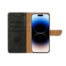 Rixus Bookcase For iPhone 14 Pro Max Black