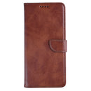 Rixus Bookcase For iPhone 14 Pro Max Brown
