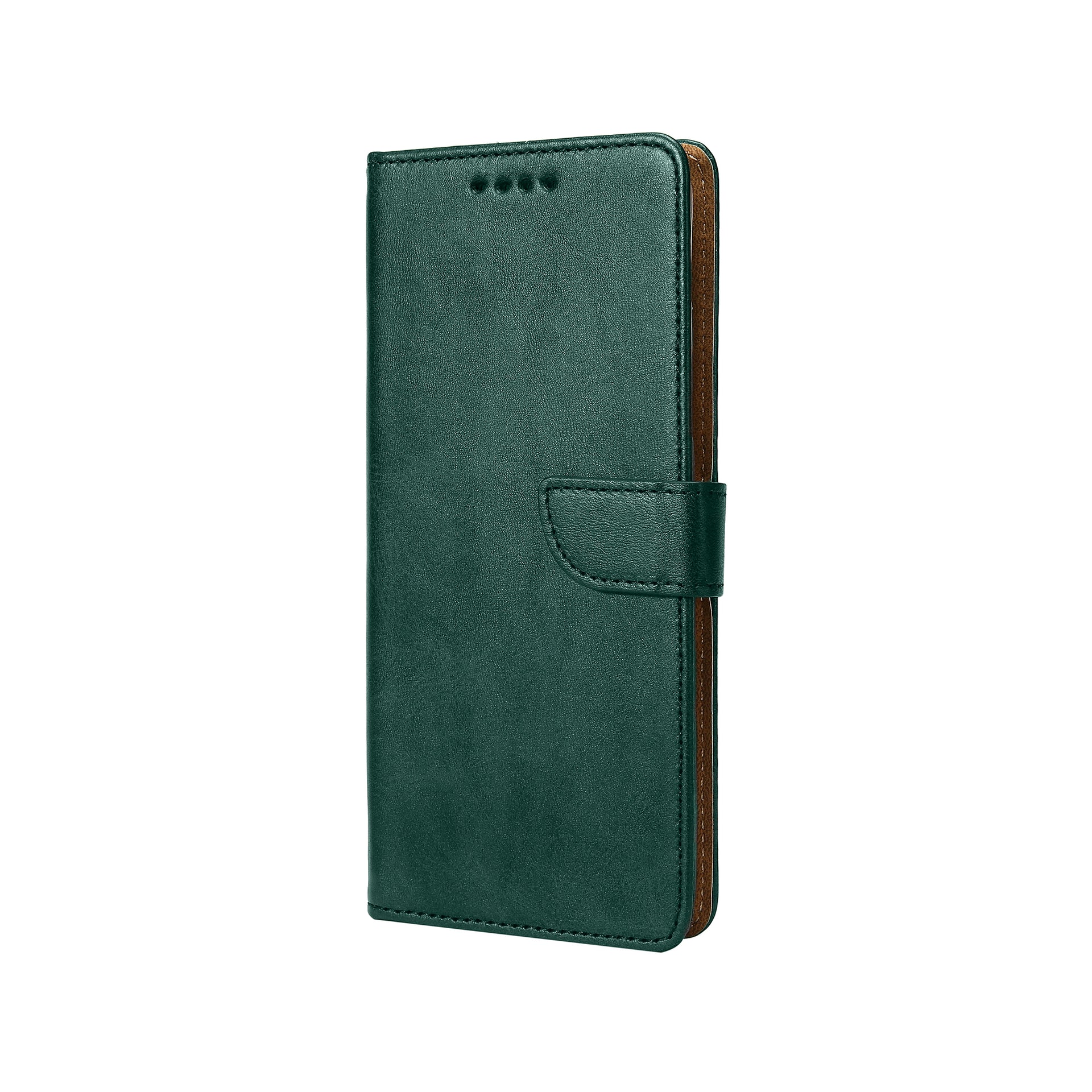 Rixus Bookcase For Samsung Galaxy A13 5G Dark Green