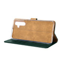 Rixus Bookcase For Samsung Galaxy A13 5G Dark Green