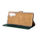 Rixus Bookcase For Samsung Galaxy A13 5G Dark Green