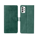 Rixus Bookcase For Samsung Galaxy A33 5G A336B Dark Green