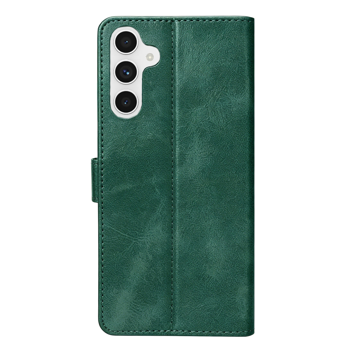 Rixus Bookcase For Samsung Galaxy A54 Dark Green