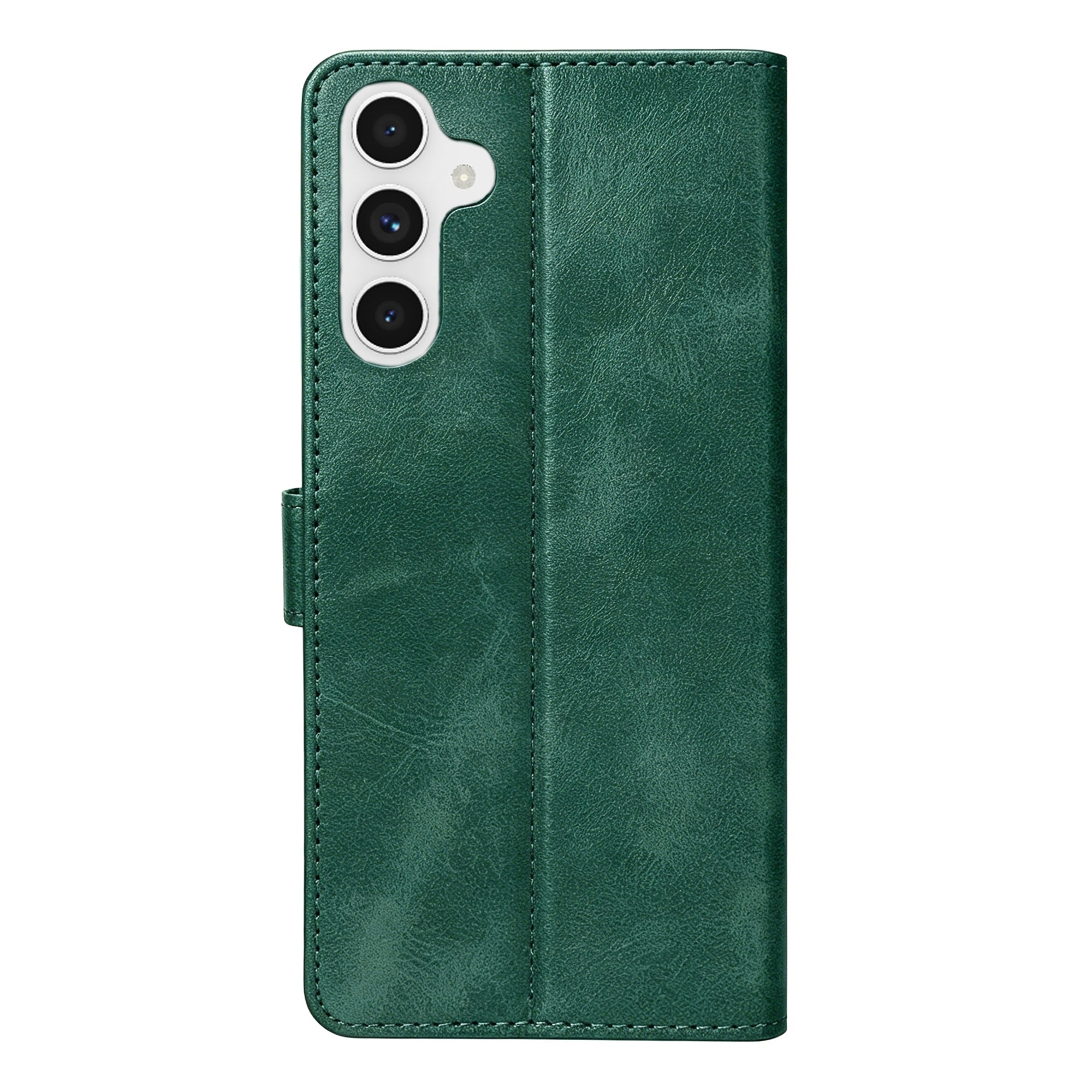 Rixus Bookcase For Samsung Galaxy A54 Dark Green