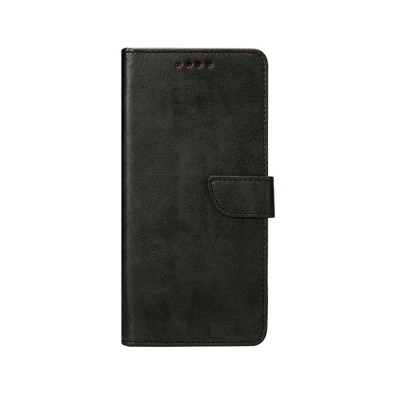 Rixus Bookcase For Samsung Galaxy S10 Plus Black