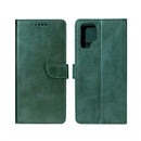 Rixus Bookcase For Samsung Galaxy S22 Ultra 5G Dark Green
