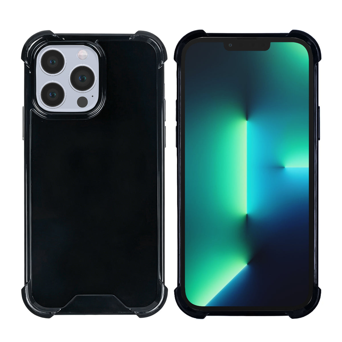 Rixus Anti-Burst Case For Apple iPhone 13 Pro Max Black