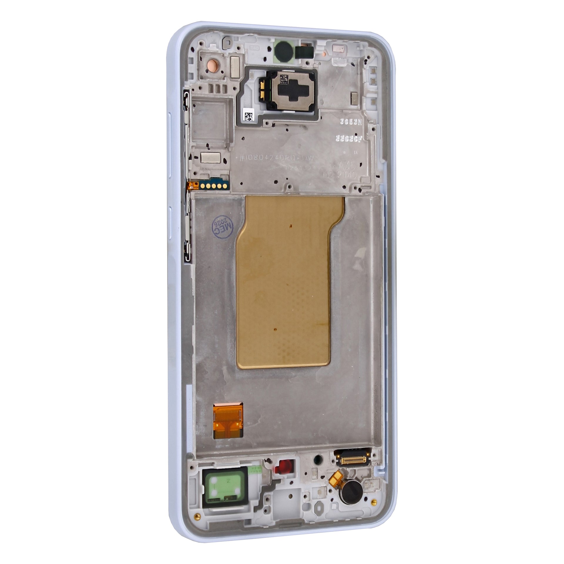 Samsung Galaxy A35 A356B Display And Digitizer With Frame Iceblue Pre-Assembled