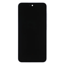 Samsung Galaxy A35 A356B Display And Digitizer With Frame Iceblue Pre-Assembled