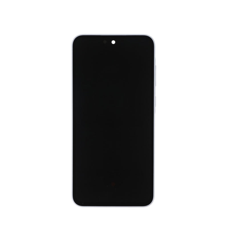 Samsung Galaxy A35 A356B Display And Digitizer With Frame Iceblue Service Pack