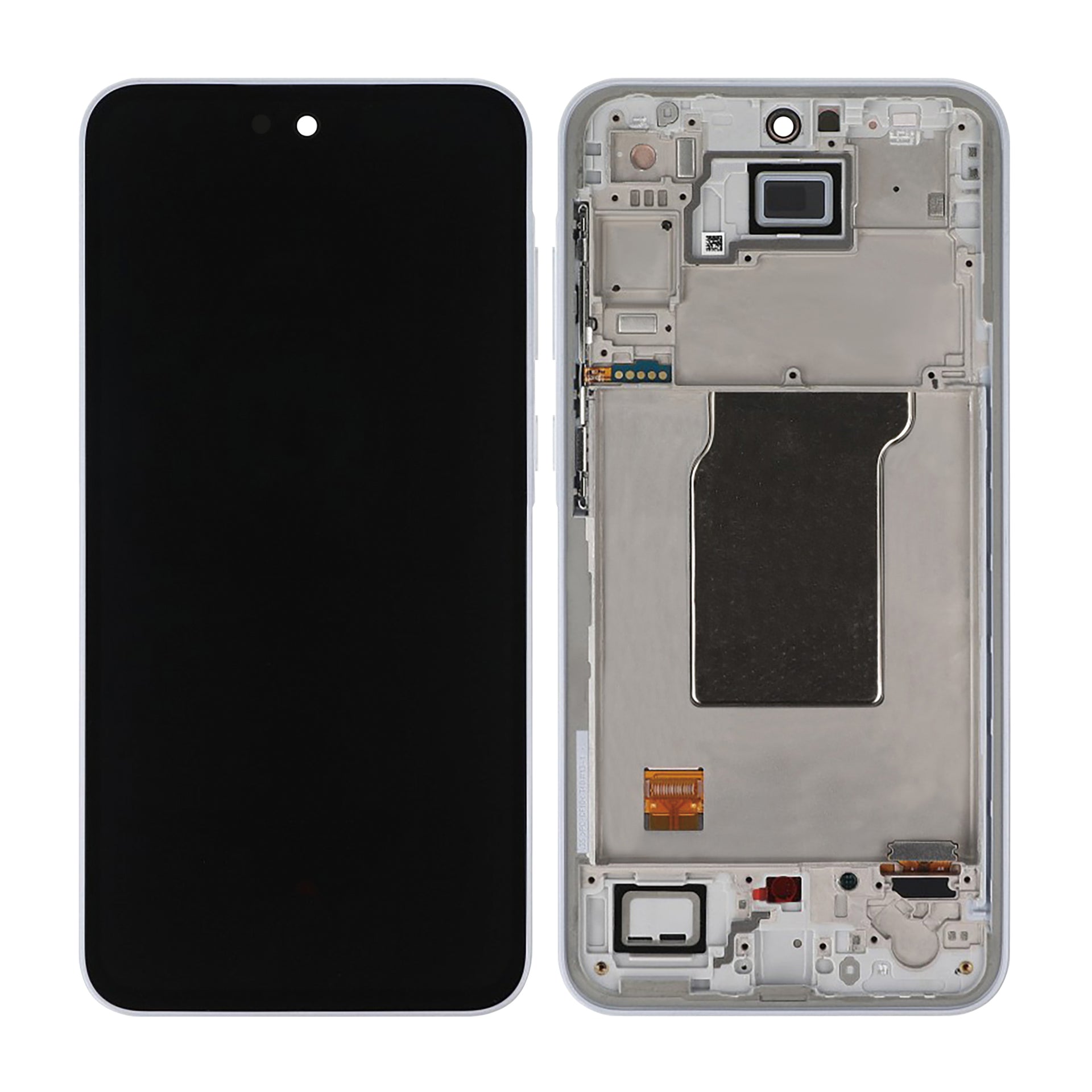 Samsung Galaxy A35 A356B Display And Digitizer With Frame Iceblue Pre-Assembled