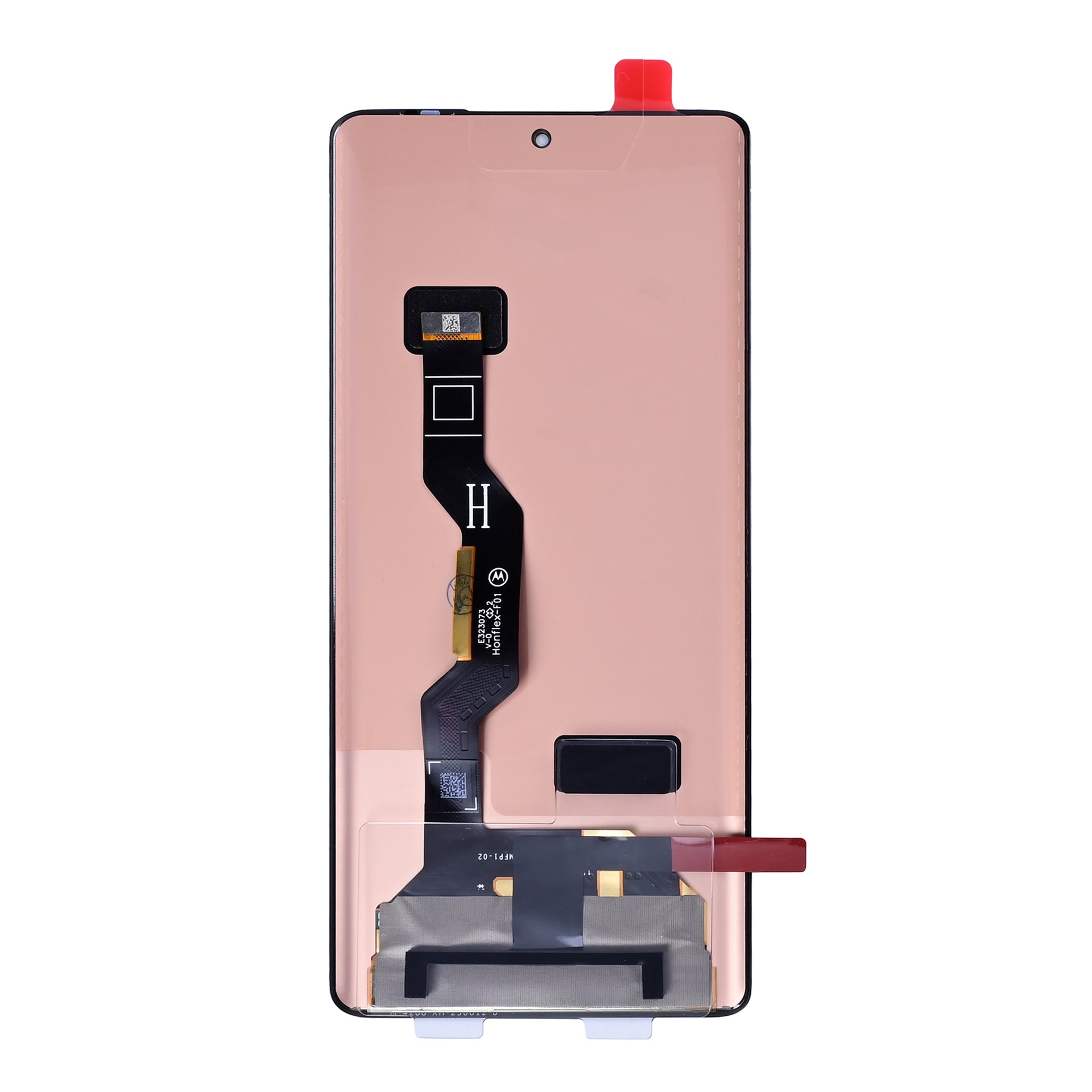 Motorola Edge 50 Fusion Display And Digitizer Without Frame Black OEM