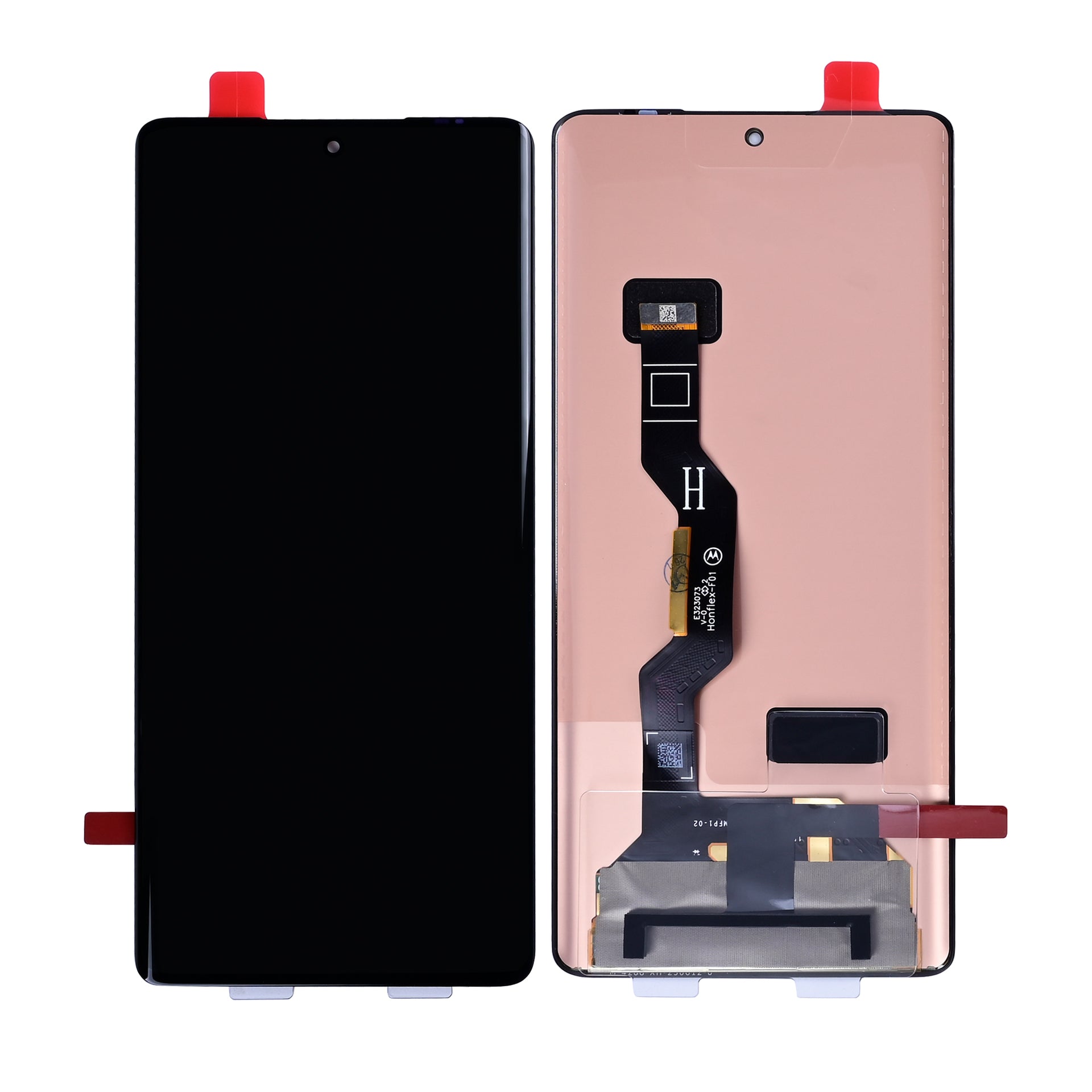 Motorola Edge 50 Fusion Display And Digitizer Without Frame Black OEM
