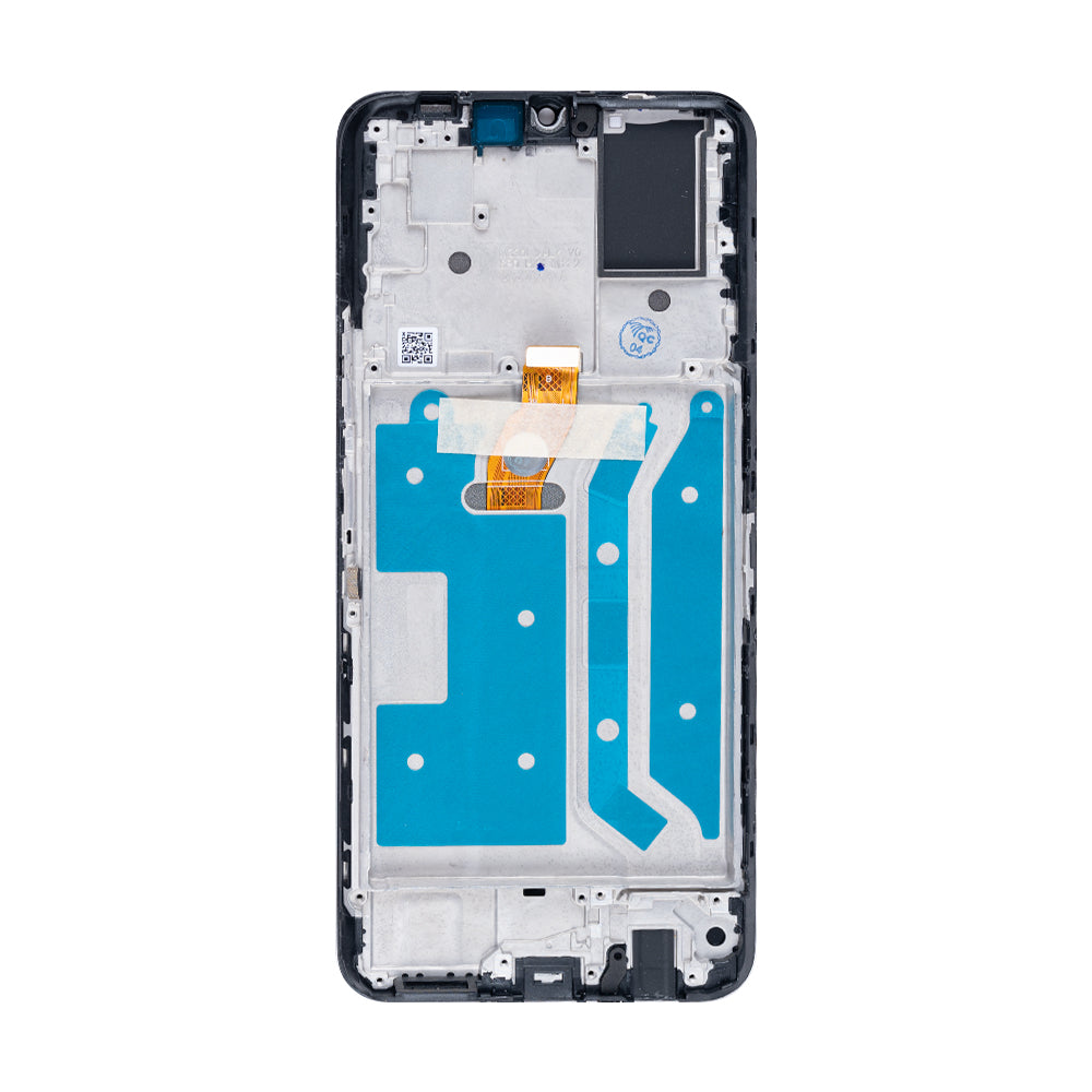 Honor X7 Display And Digitizer With Frame Black OEM