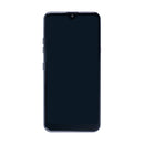 LG Q60 Display And Digitizer With Frame Aurora Black OEM