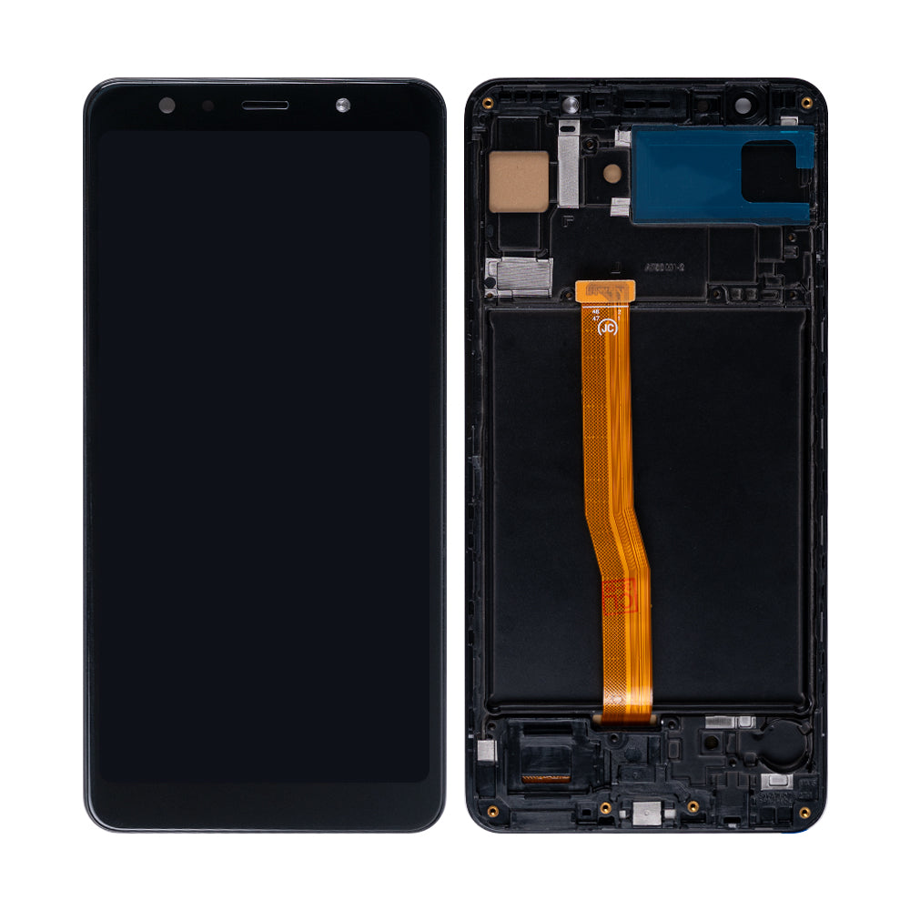 Samsung Galaxy A7 A750F (2018) Display and Digitizer With Frame Black OEM