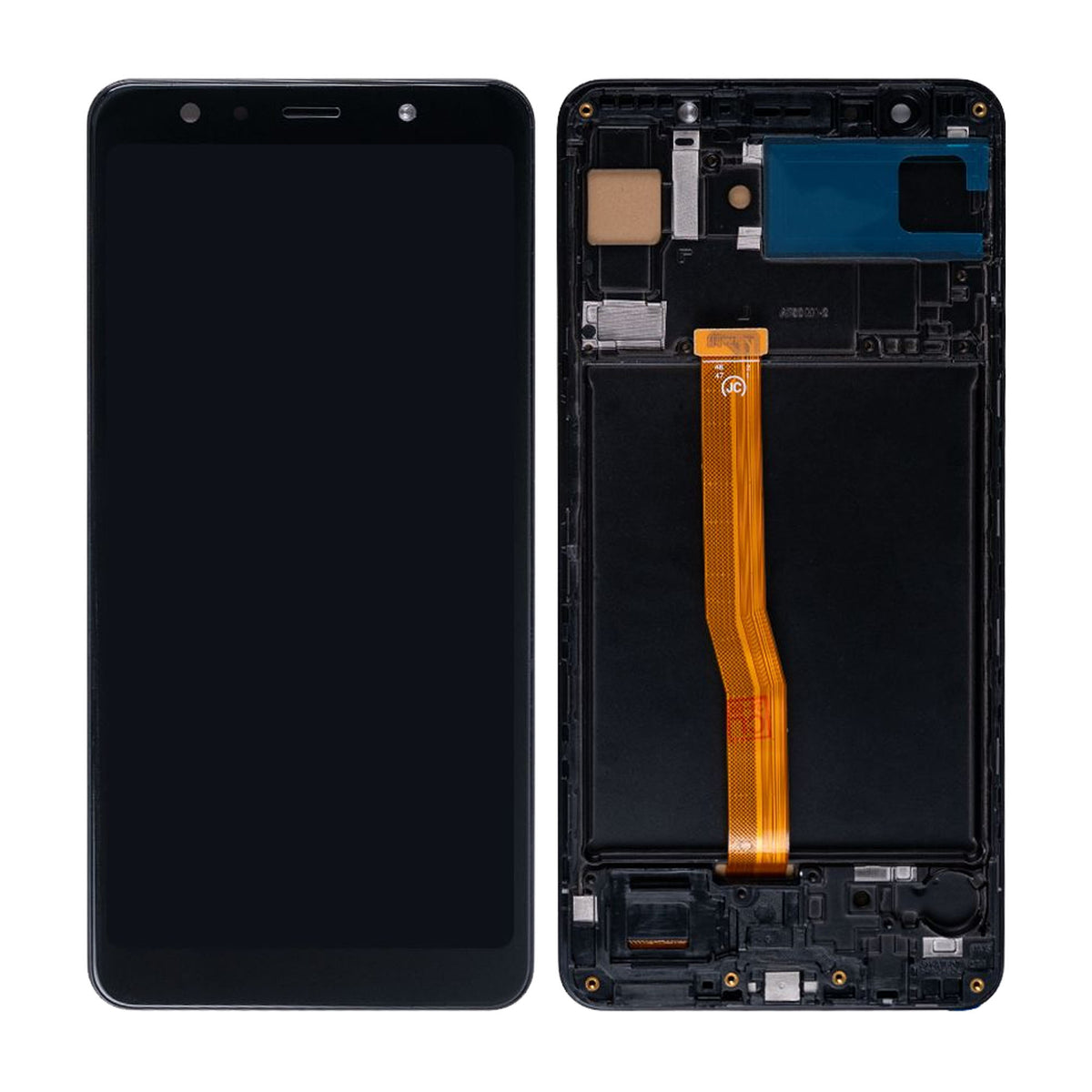 Samsung Galaxy A7 A750F (2018) Display and Digitizer With Frame Black OEM