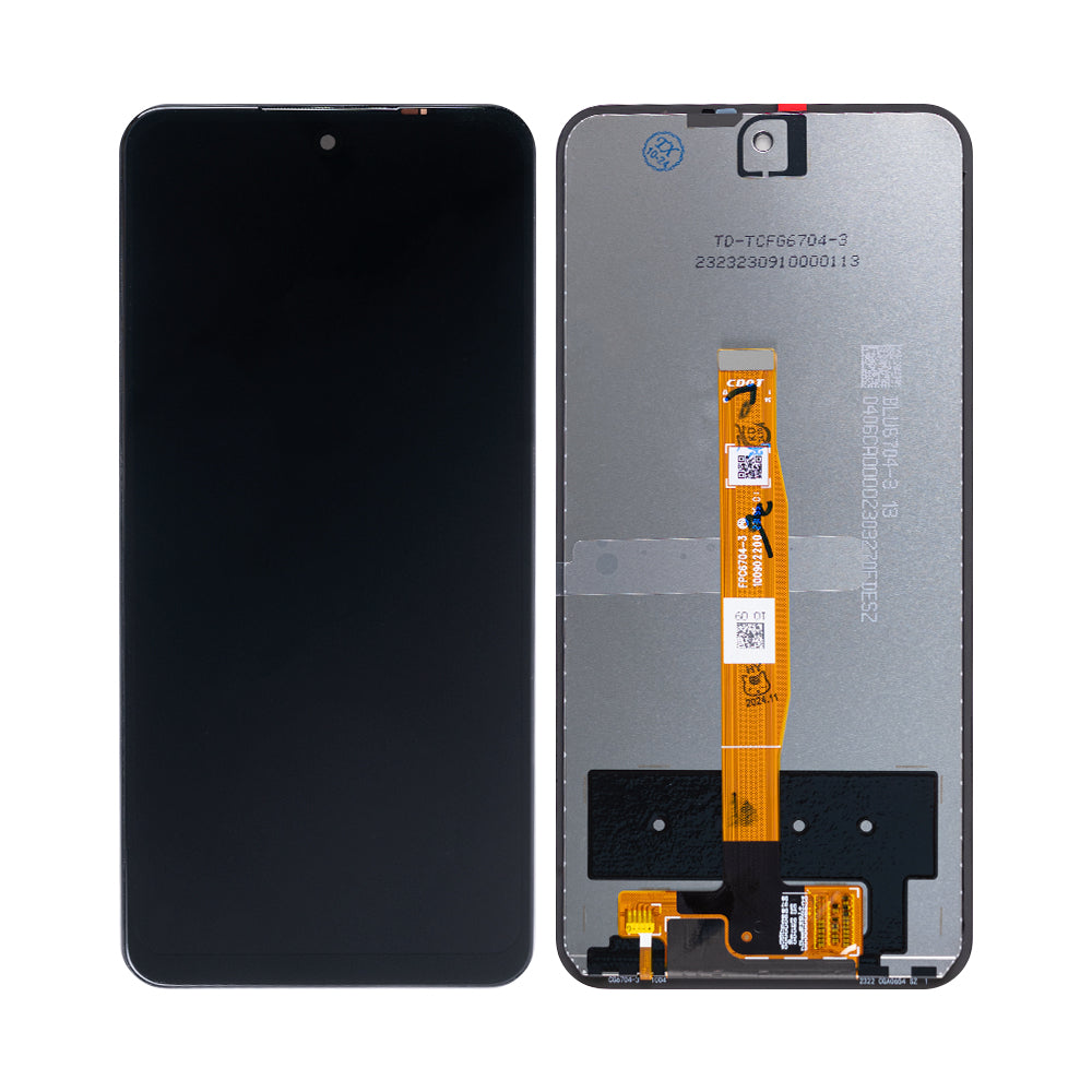 Nokia XR20 Display And Digitizer Without Frame Black OEM