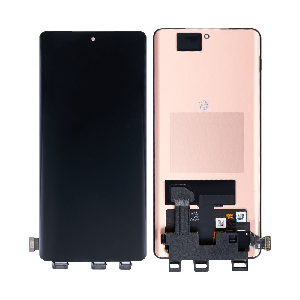 OnePlus 12R Display And Digitizer Without Frame Black OEM