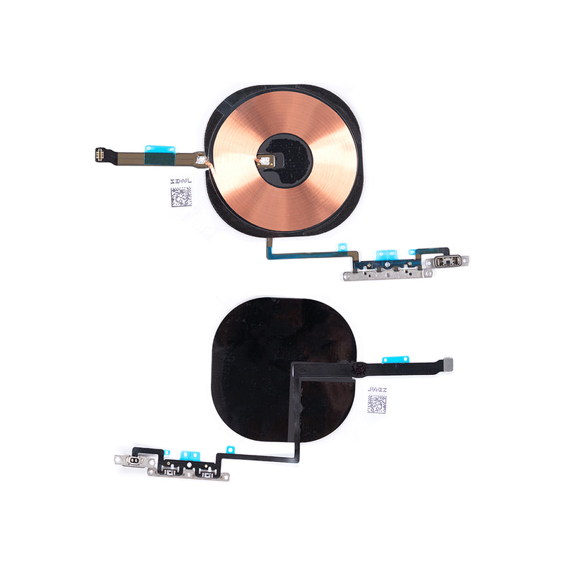 For iPhone 11 Pro Max Wireless Charging With Volume And Mute Switch Flex Cable