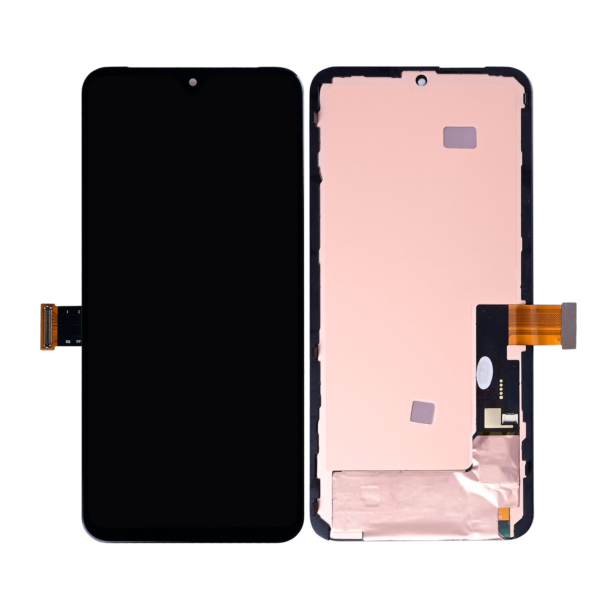Google Pixel 8 Display And Digitizer Without Frame Black Soft-OLED