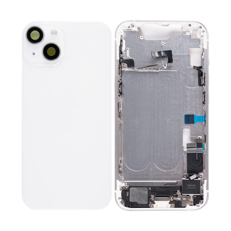 For iPhone 14 Complete Housing Incl. All Small Parts Without Battery And Back Camera Starlight