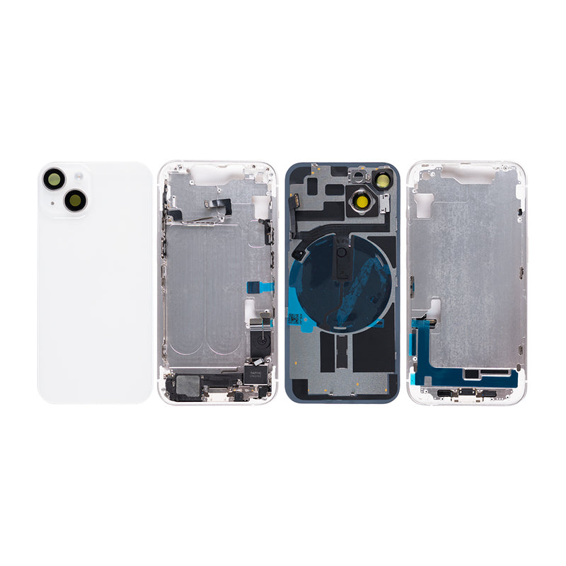 For iPhone 14 Complete Housing Incl. All Small Parts Without Battery And Back Camera Starlight