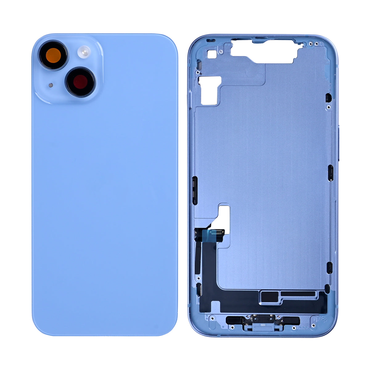For Apple iPhone 14 Housing With Small Parts Blue OEM