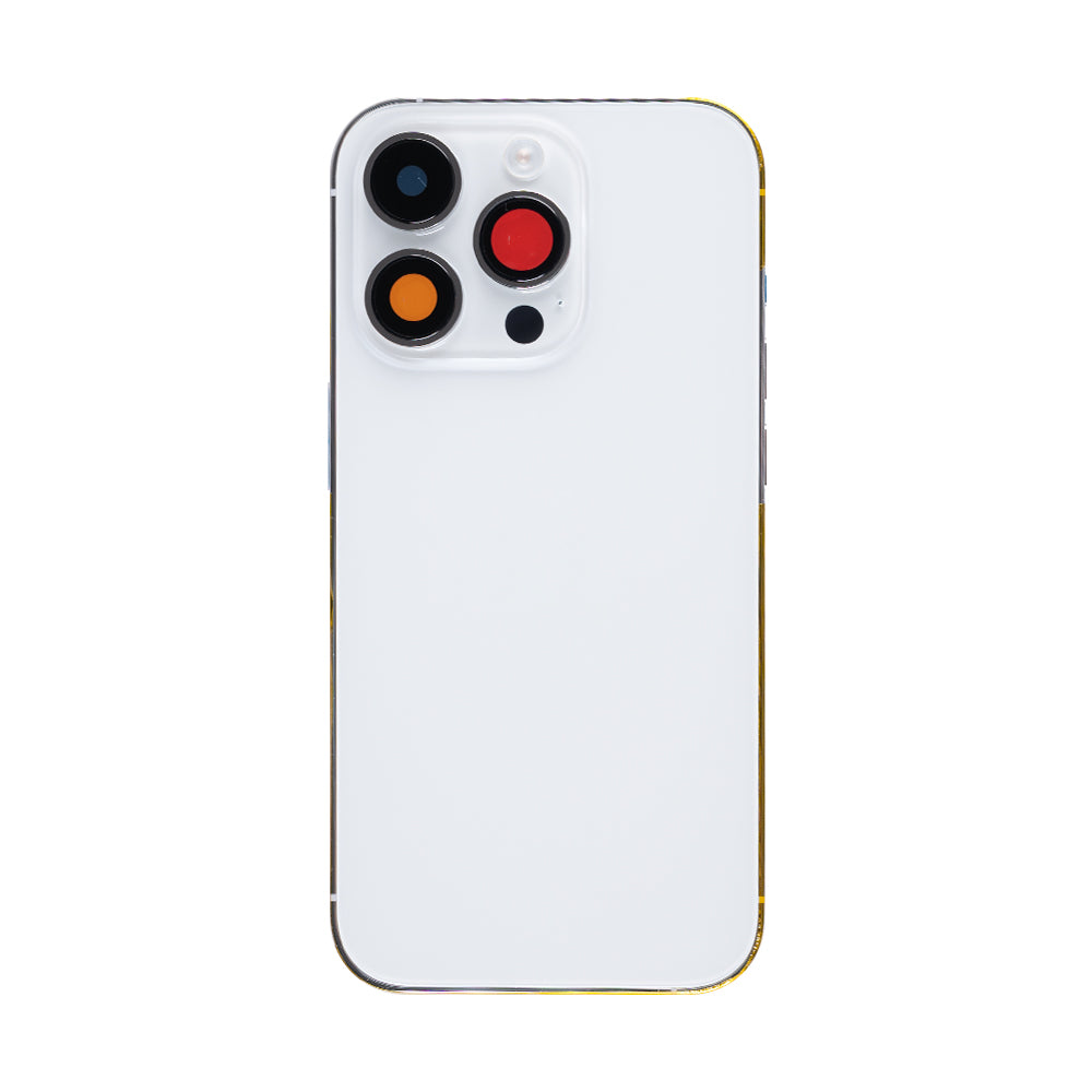 For Apple iPhone 14 Pro Housing With Small Parts Silver OEM