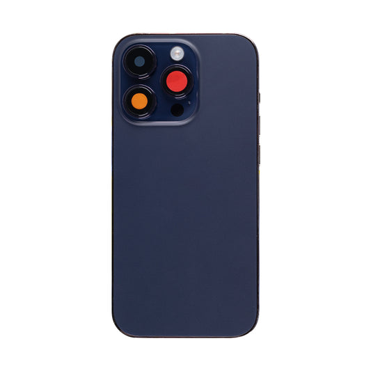 For Apple iPhone 14 Pro Housing With Small Parts Deep Purple OEM