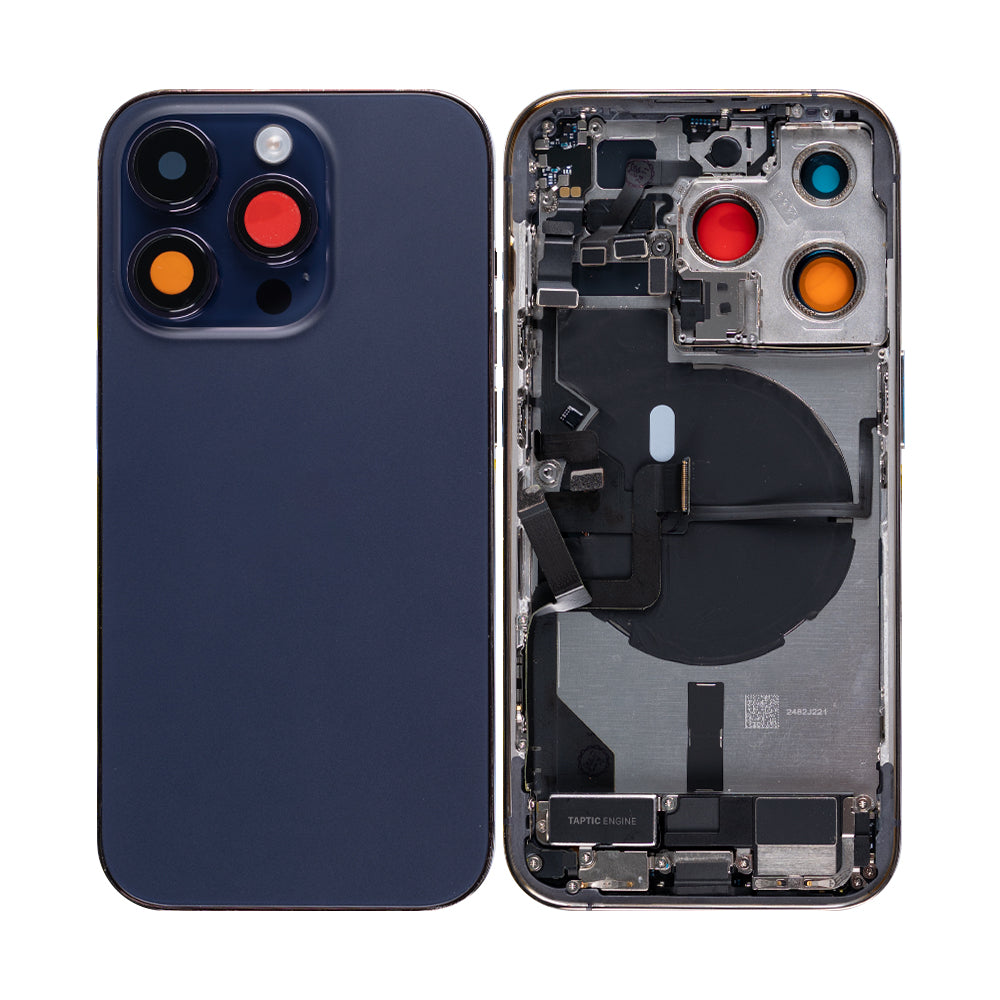 For Apple iPhone 14 Pro Housing With Small Parts Deep Purple OEM