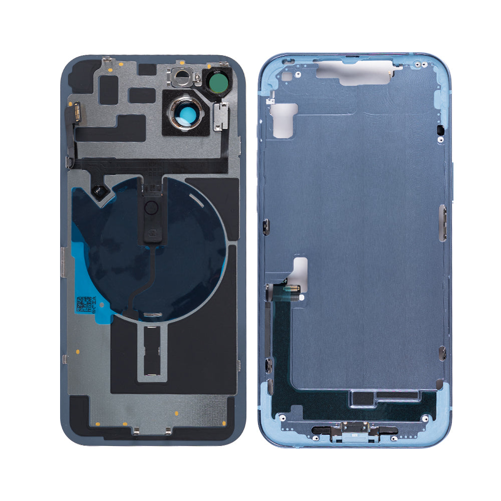 For Apple iPhone 14 Plus Housing With Small Parts Blue OEM