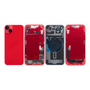 For iPhone 14 Plus Complete Housing Incl. All Small Parts Without Battery And Back Camera Red