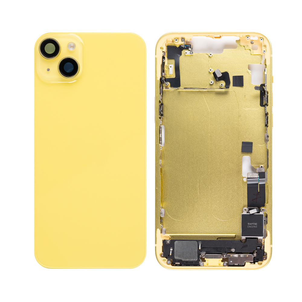 For Apple iPhone 14 Plus Housing With Small Parts Yellow OEM