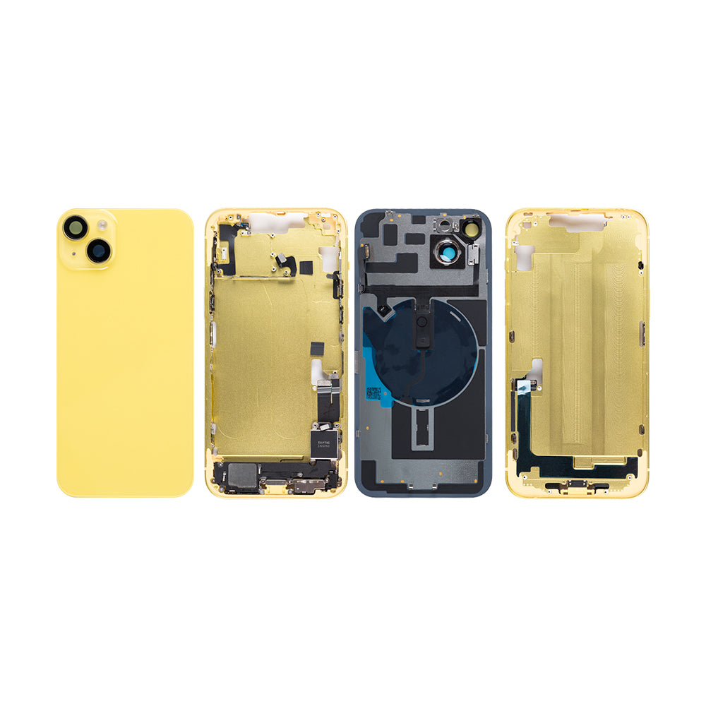 For Apple iPhone 14 Plus Housing With Small Parts Yellow OEM