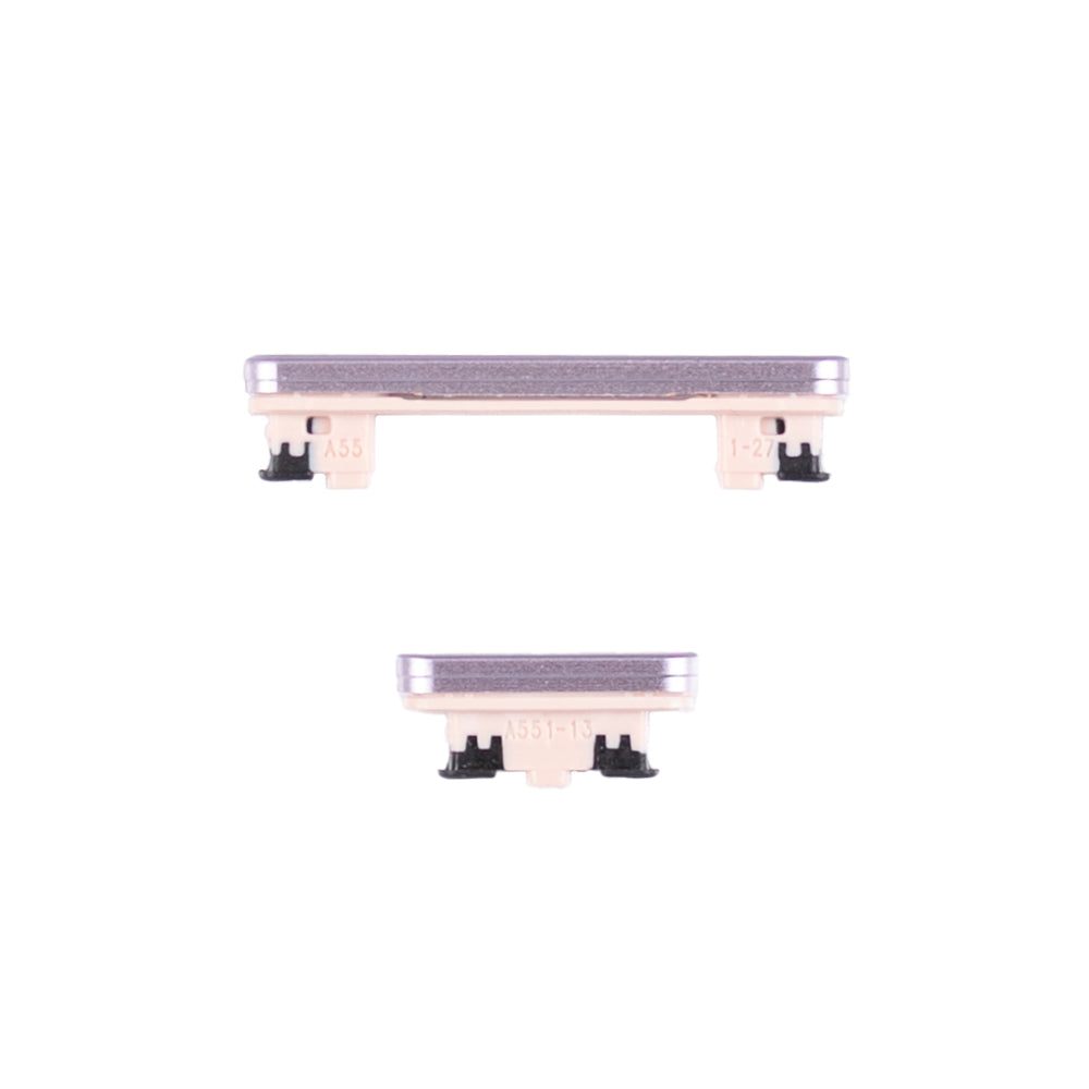 Samsung Galaxy A55 A556B Power And Volume Button Lilac OEM
