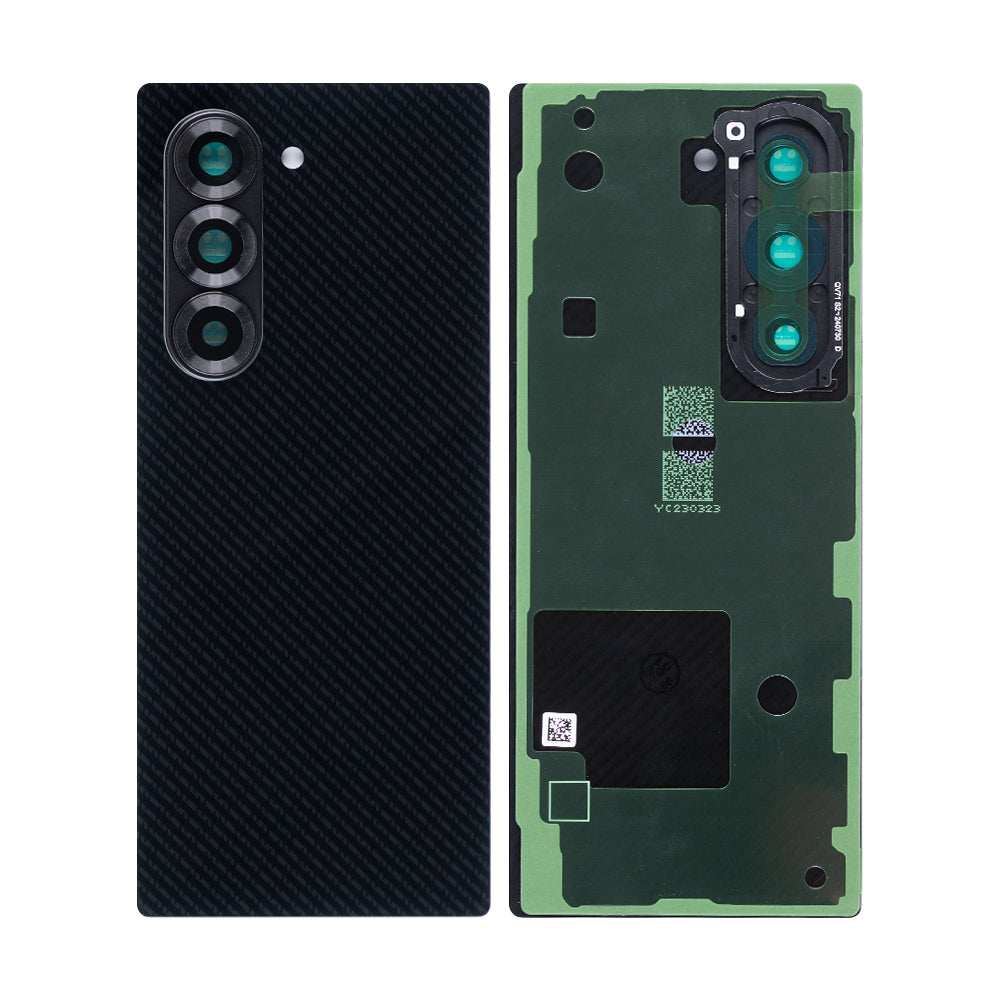 Samsung Galaxy Z Fold6 F956B Back Cover With Lens Black OEM