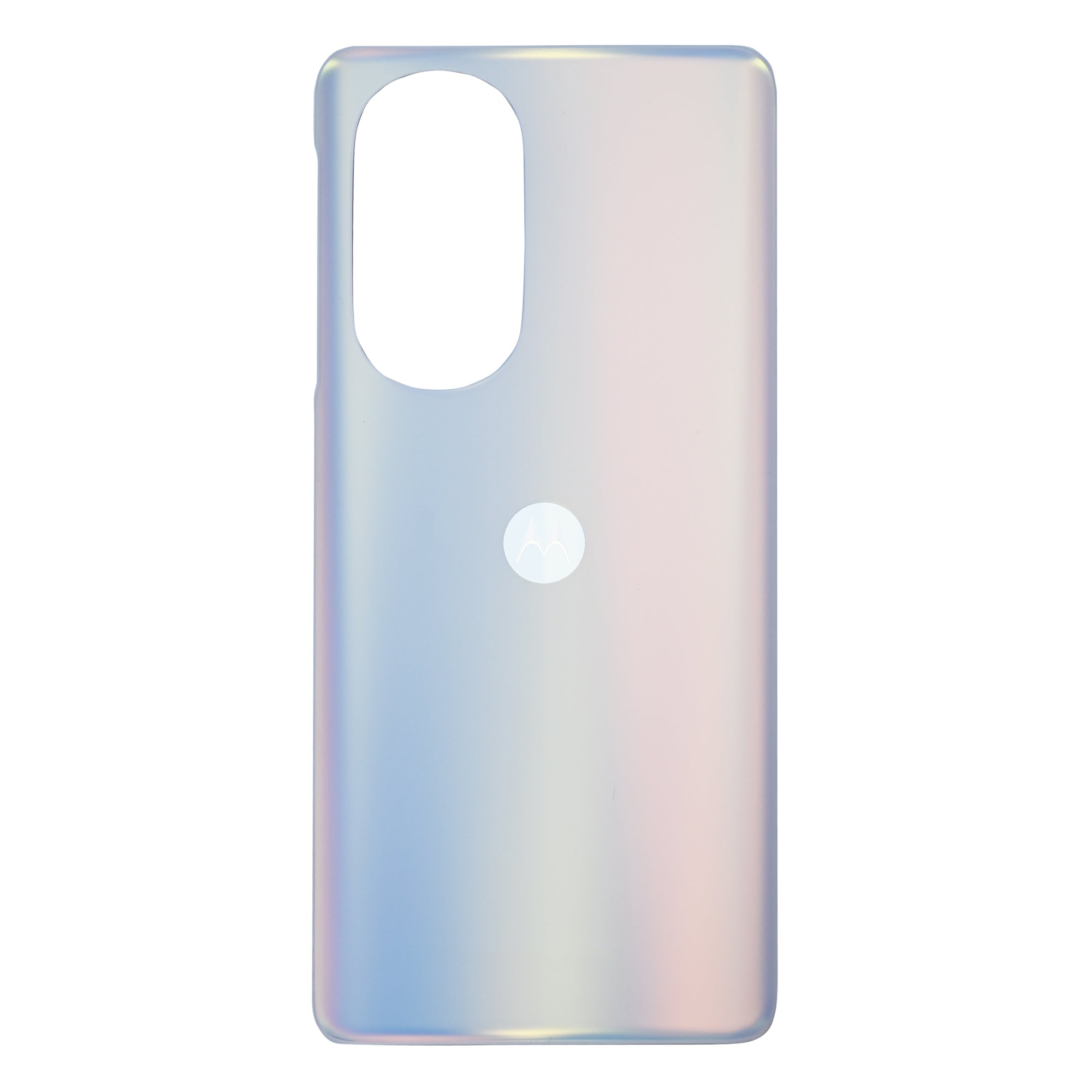 Motorola Edge 30 Pro Back Cover Without Lens Stardust White OEM