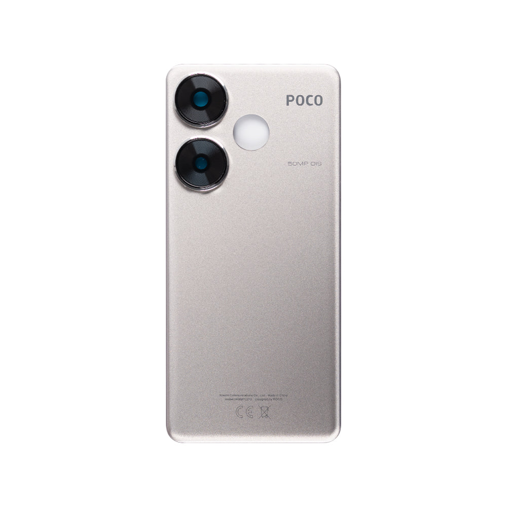 Xiaomi Poco F6 Back Cover With Lens Titanium OEM