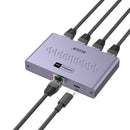 Rixus RXEA05 5-Ports Ethernet Switch Adapter Gray