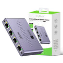 Rixus RXEA05 5-Ports Ethernet Switch Adapter Gray