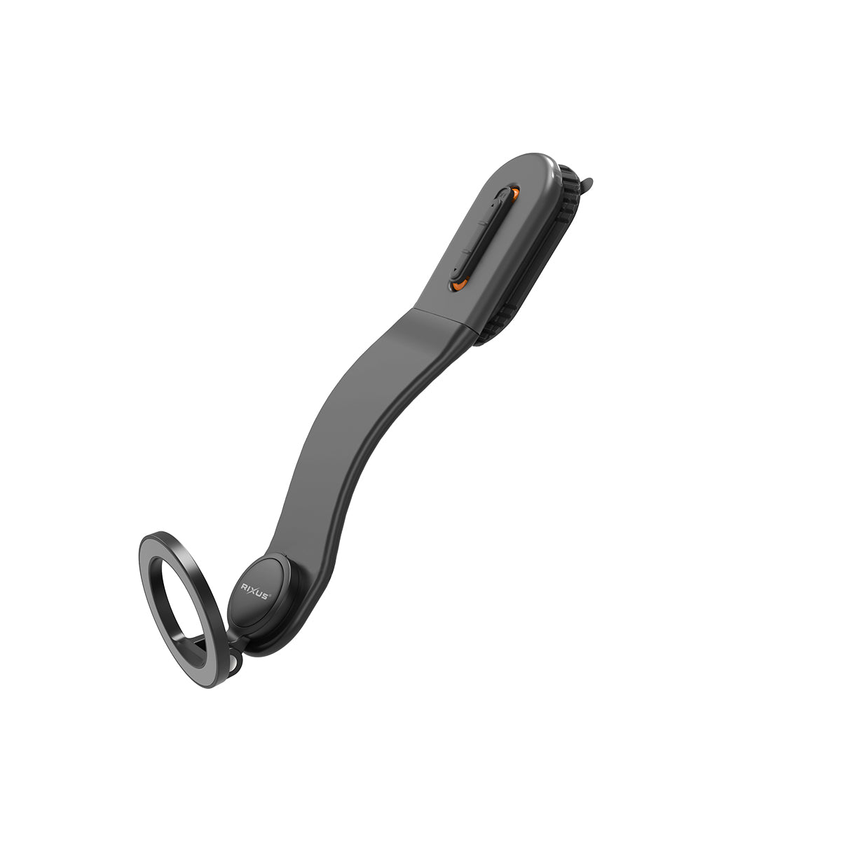 Rixus RXHM90 Bendable All-Round MagSafe Compatible Car Holder Black