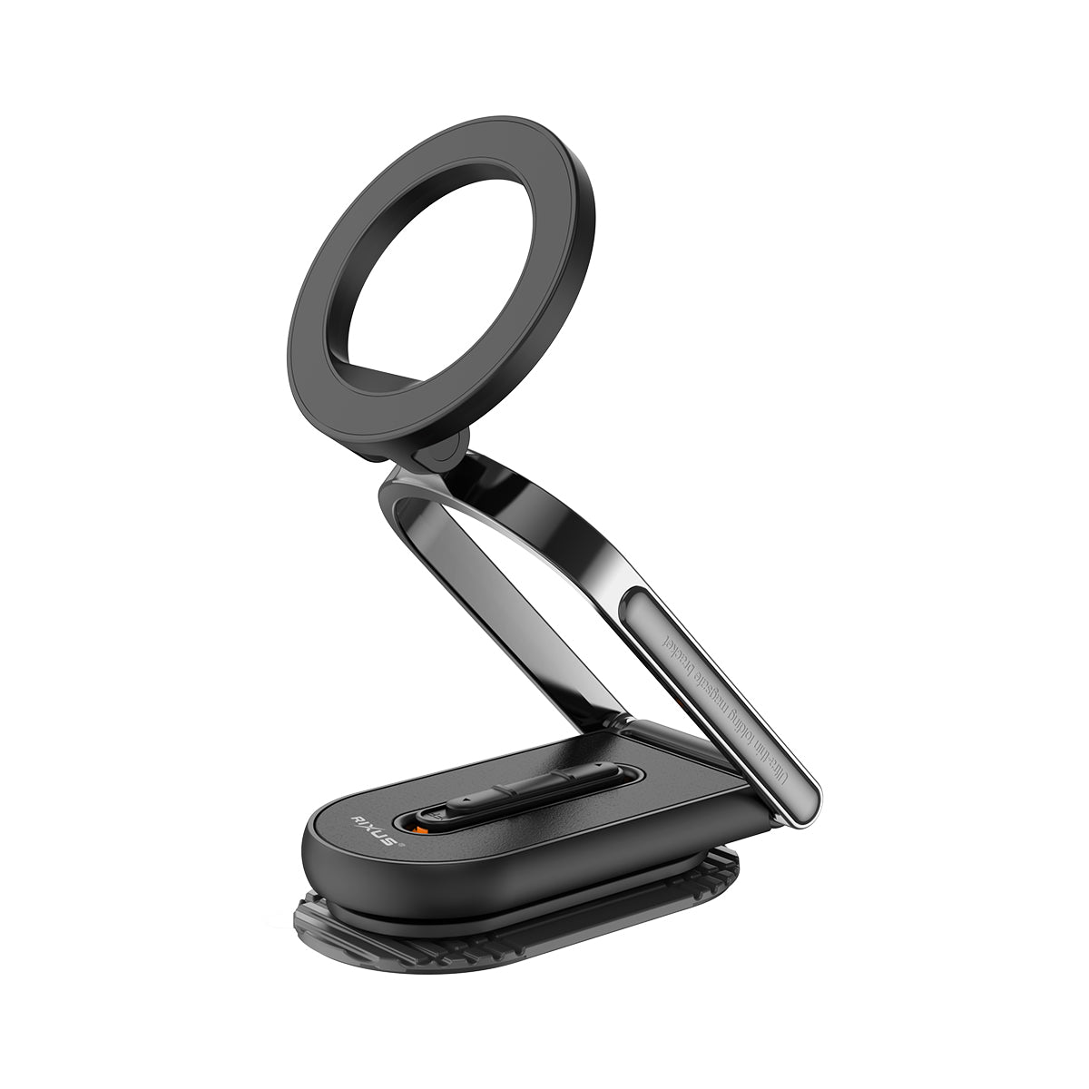 Rixus RXHM94 MagSafe Compatible Dashboard Holder Black