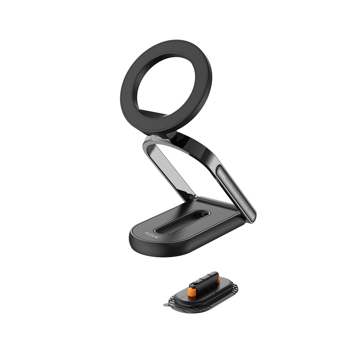 Rixus RXHM94 MagSafe Compatible Dashboard Holder Black