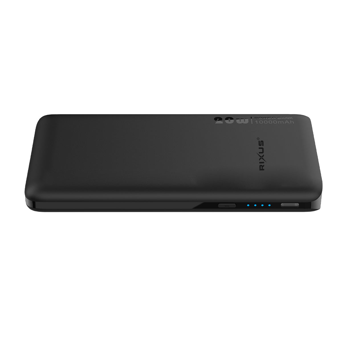Rixus RXPB08 Powerbank With Built-in USB-C Cable 70cm 10000mAh 22.5W Black