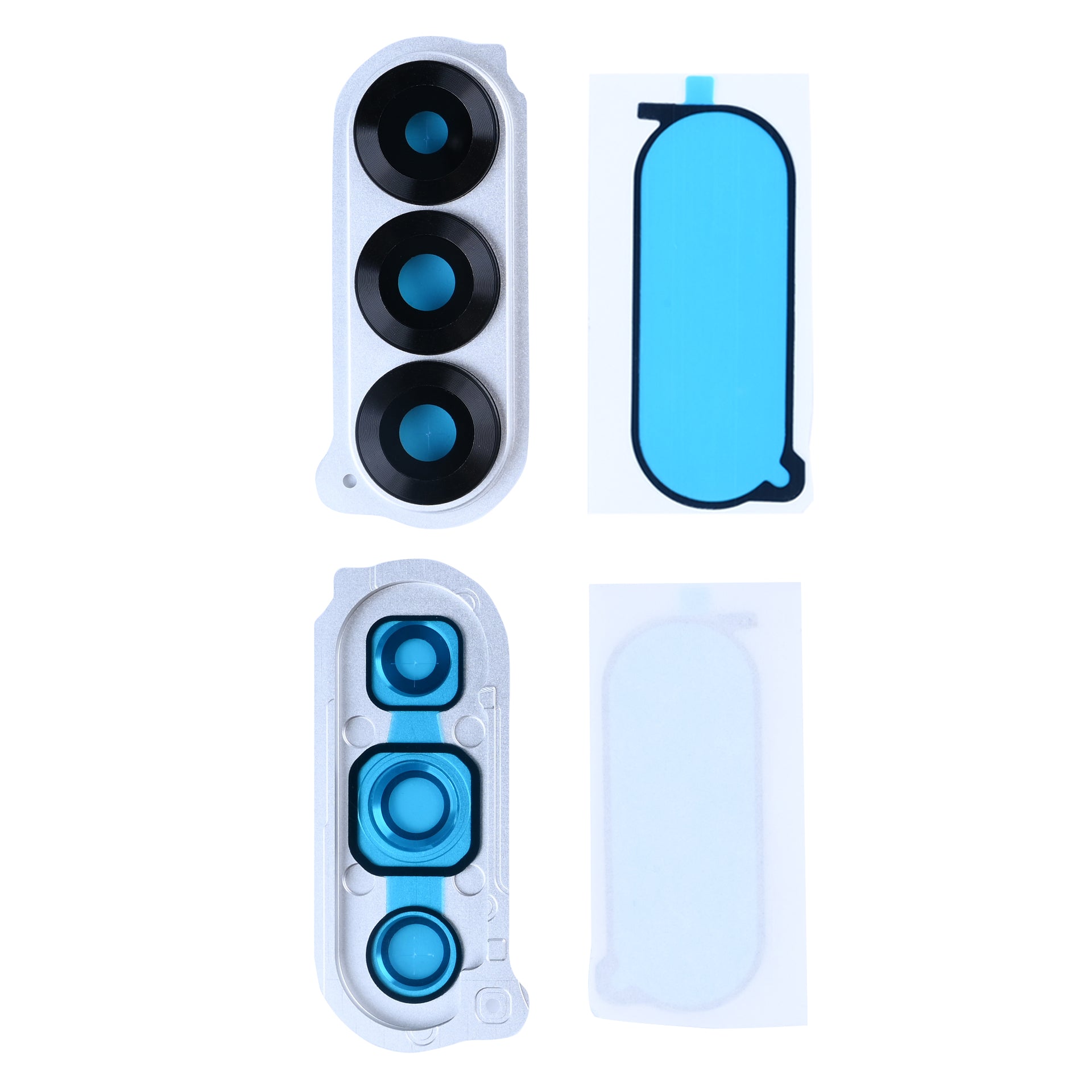 Samsung Galaxy Z Fold6 F956B Camera Lens Cover With Frame White OEM