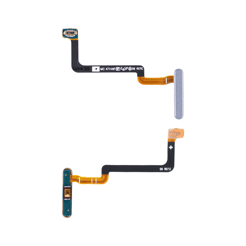 Samsung Galaxy Z Fold6 F956B Fingerprint Sensor And Power Flex Silver Shadow, White OEM