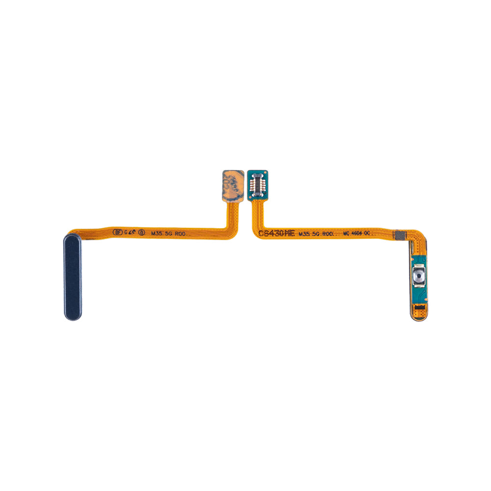 Samsung Galaxy M35 M356B Fingerprint Sensor Flex With Power Button Dark Blue OEM