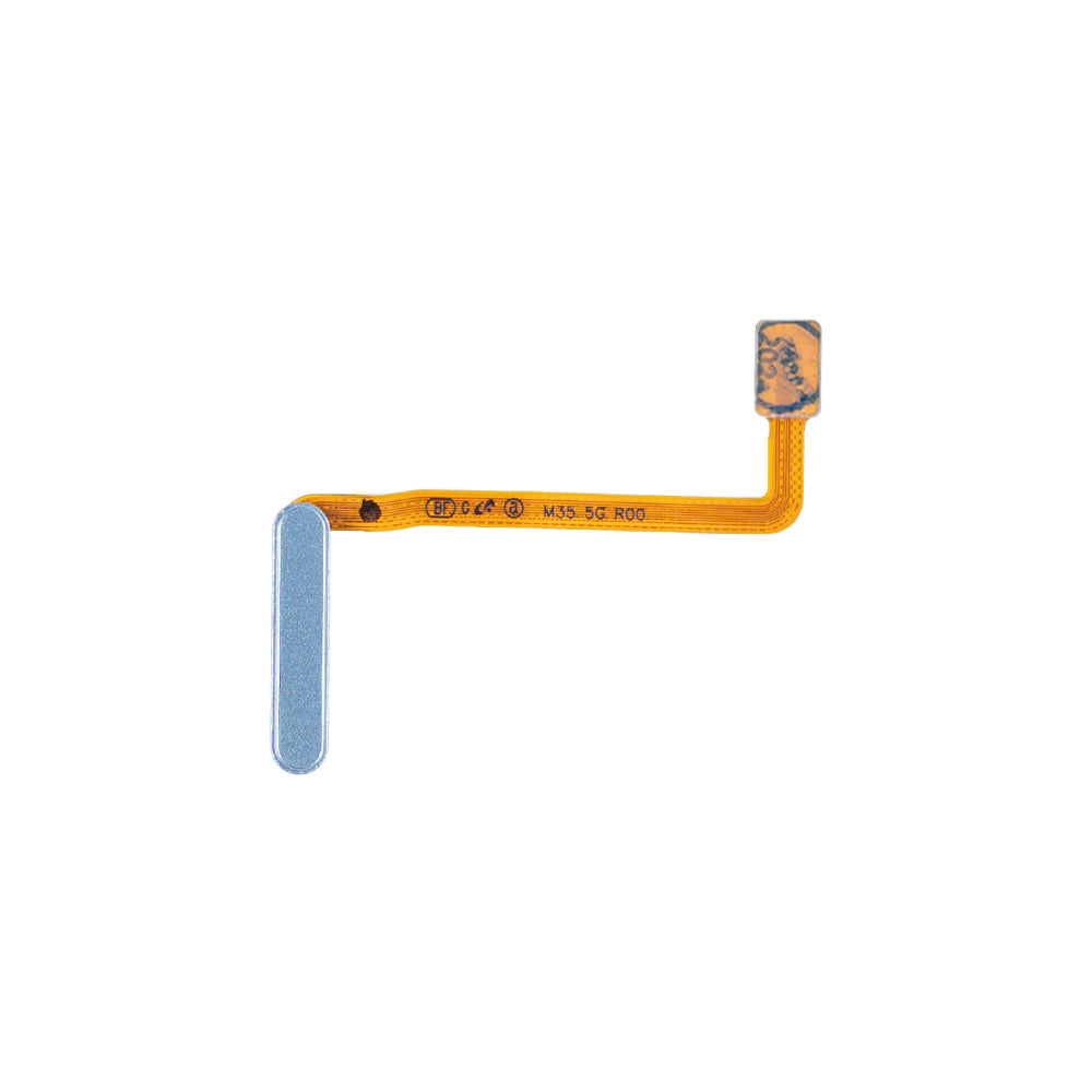 Samsung Galaxy M35 M356B Fingerprint Sensor Flex With Power Button Light Blue OEM